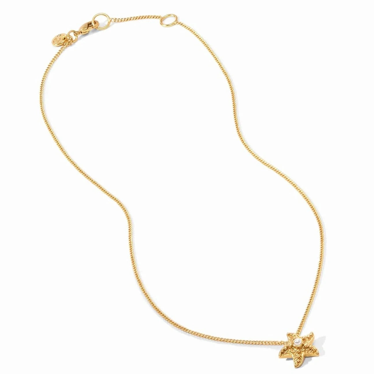 Julie Vos Sanibel Starfish Delicate Necklace 16.5-17.5"