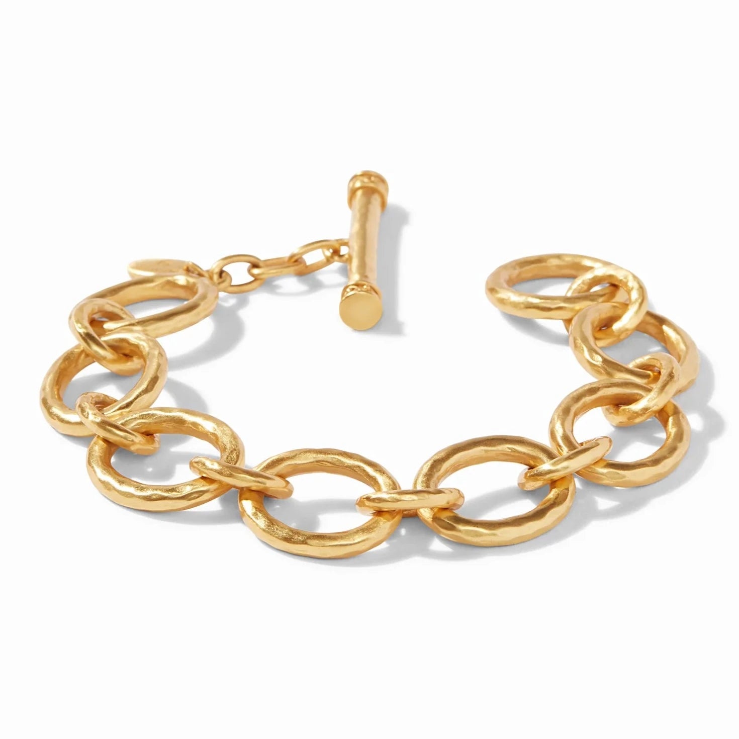 Julie Vos Catalina Demi Link 24K Gold Plated Bracelet Long