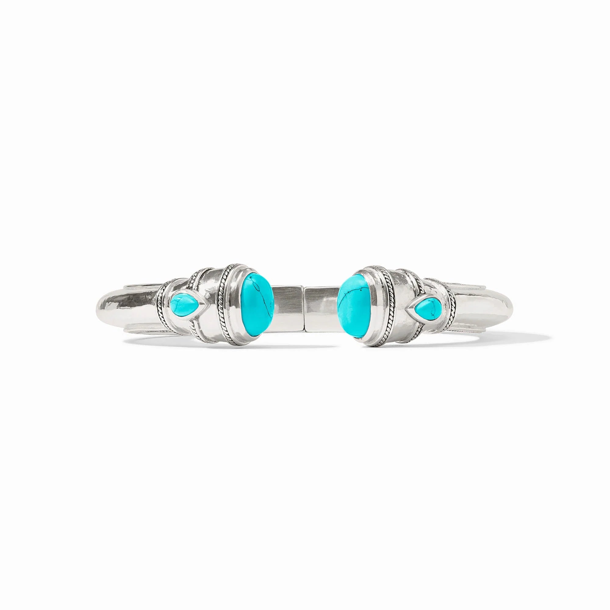 Julie Vos Cannes Turquoise Blue Demi Cuff Bracelet