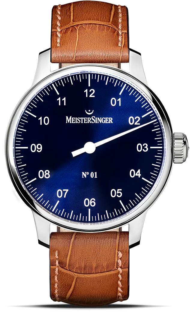 MeisterSinger №01 Sunburst Blue 43mm Ref. AM3308