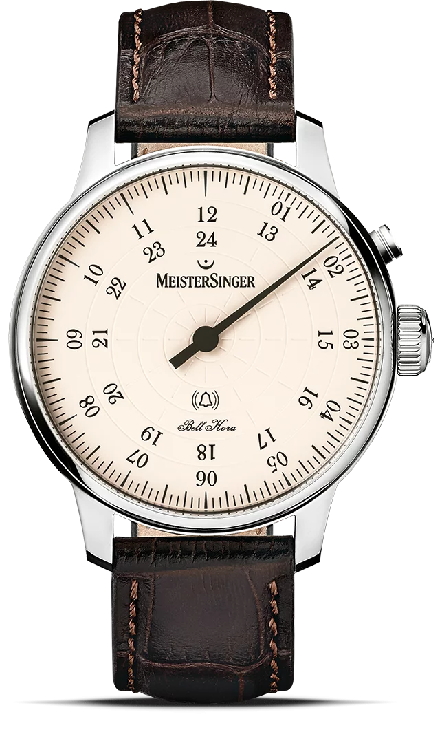 MeisterSinger Bell Hora Natural Ivory 43mm Ref. BHO913