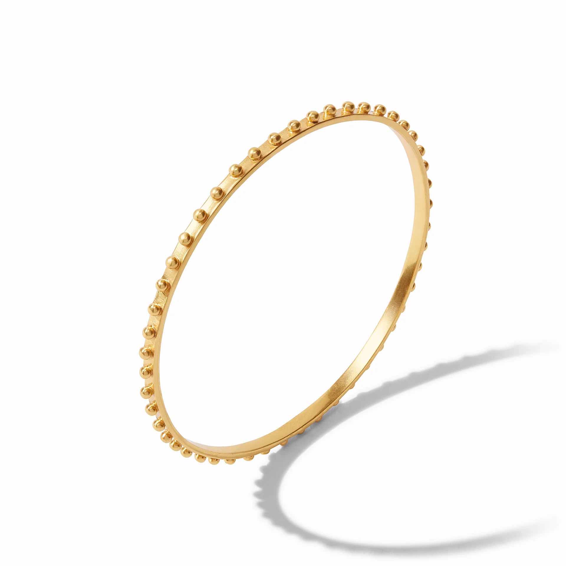 Julie Vos 24K Gold Plated SoHo Bangle Bracelet, Medium