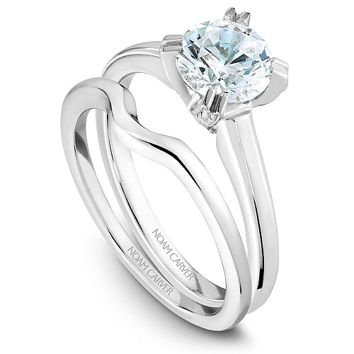 Noam Carver Customizable Engagement Ring & Wedding Band B002-02