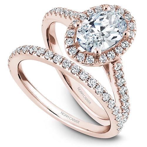 Noam Carver Customizable Engagement Ring & Wedding Band R050-02