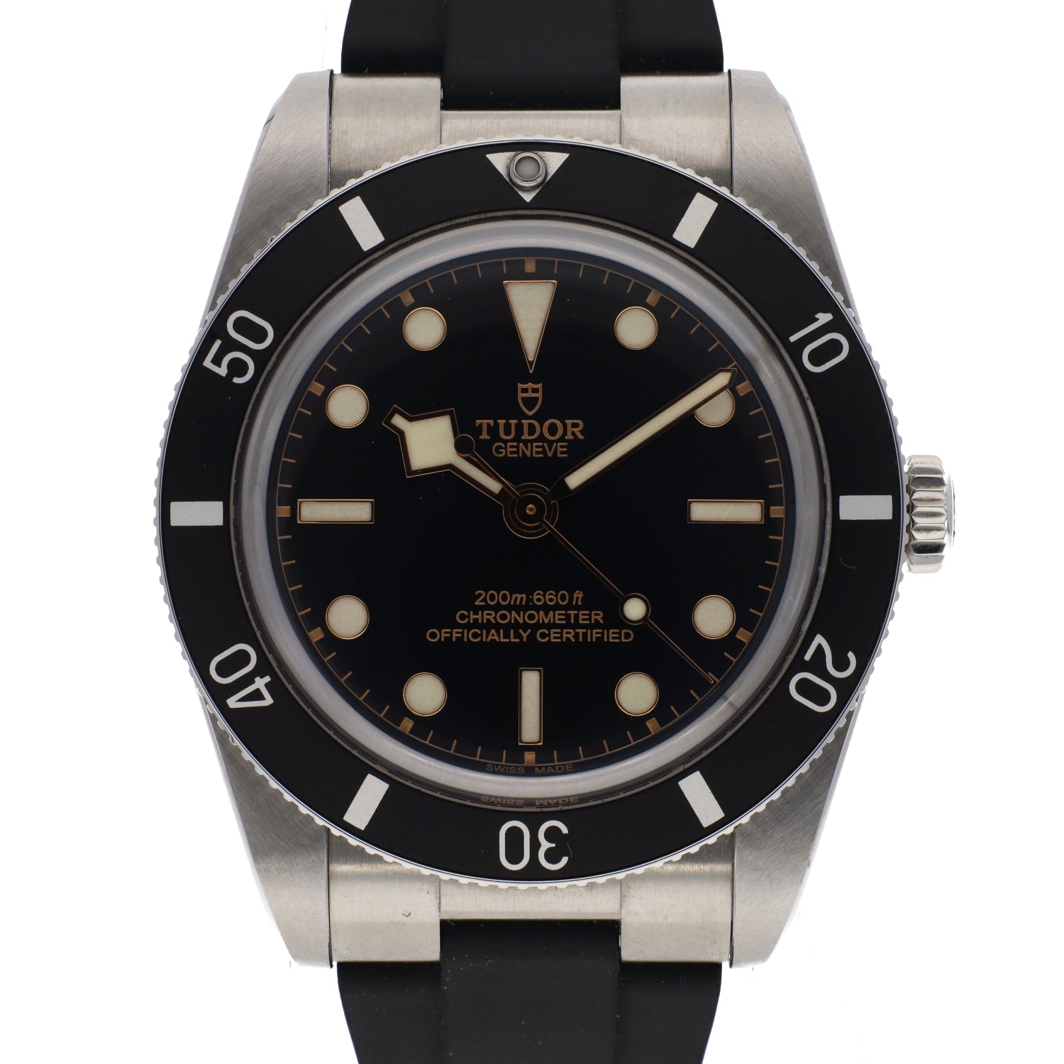 TUDOR Black Bay 54 Automatic M79000N-0002 37mm Steel Watch with Box and Papers