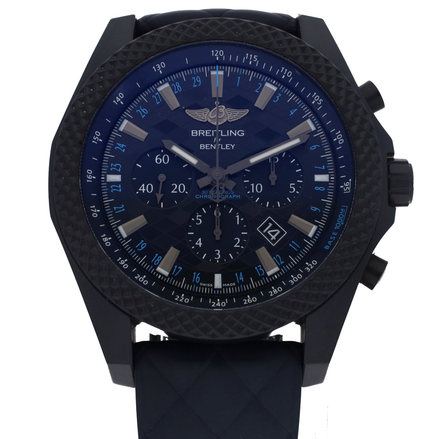 2018 Breitling for Bentley GT Dark Sapphire Edition Ref. XB0613C/C984 Automatic Watch with Box and Papers