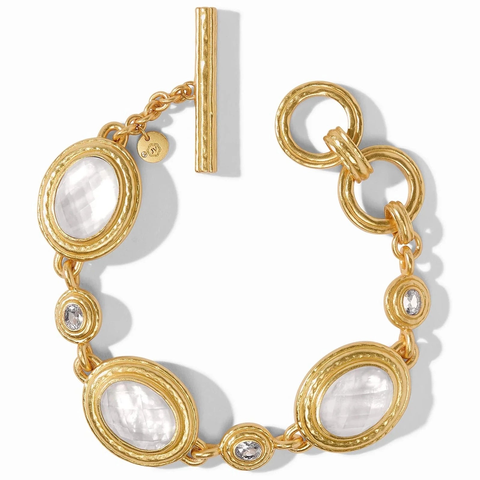 Julie Vos Tudor Stone Bracelet, Iridescent Champagne