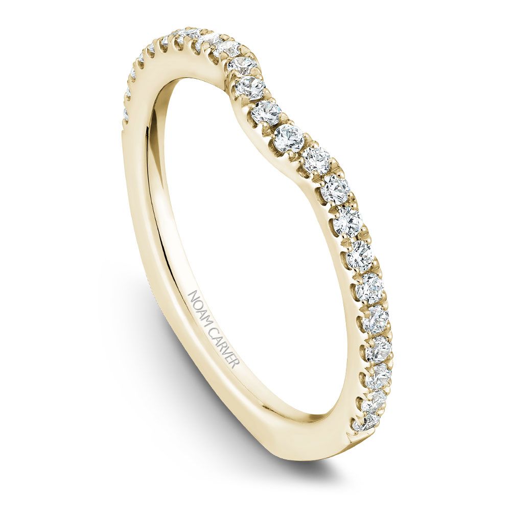 Noam Carver Customizable Engagement Ring & Wedding Band B001-01YM