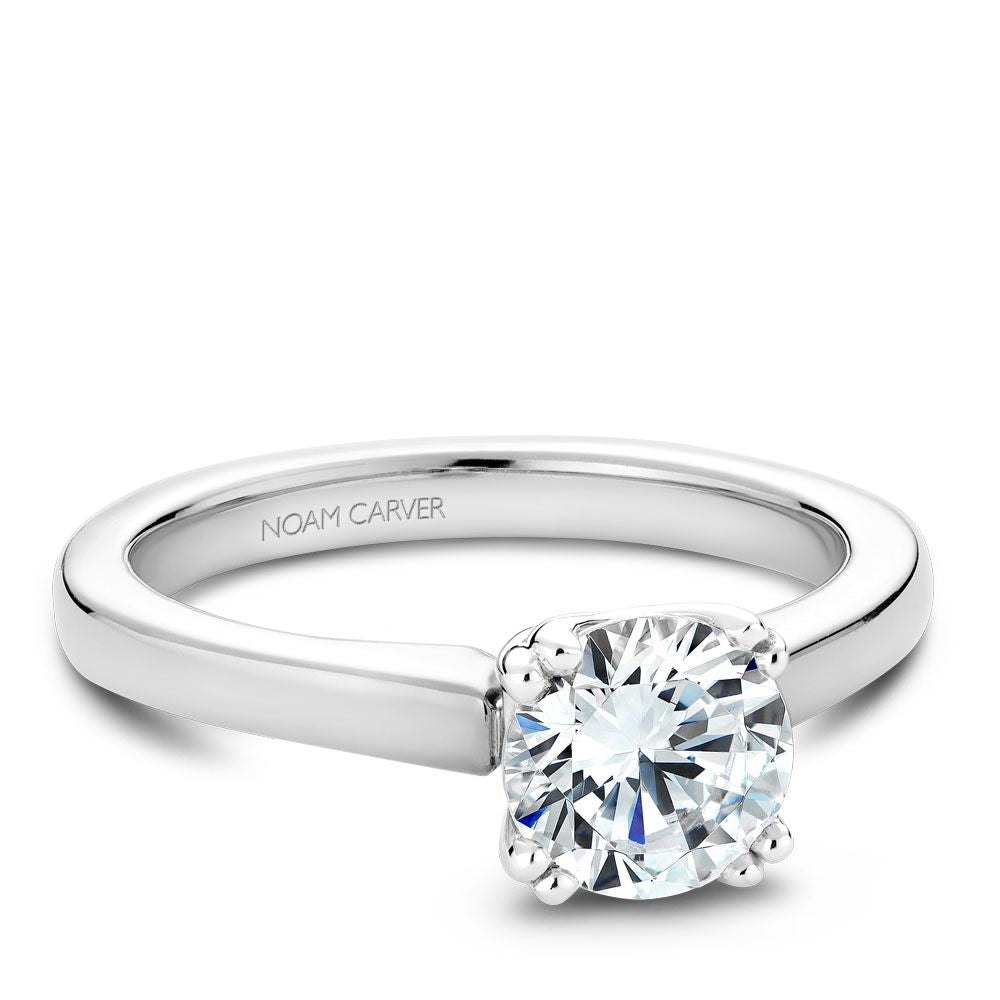 Noam Carver Customizable Engagement Ring & Wedding Band B001-02WM