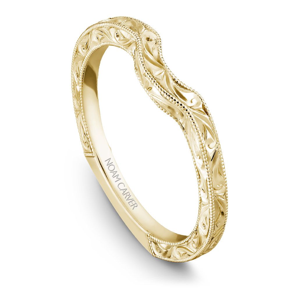 Noam Carver Customizable Engagement Ring & Wedding Band B001-02YME