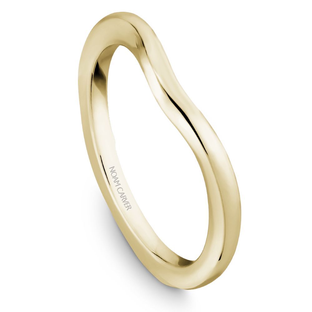 Noam Carver Customizable Engagement Ring & Wedding Band B001-07YM