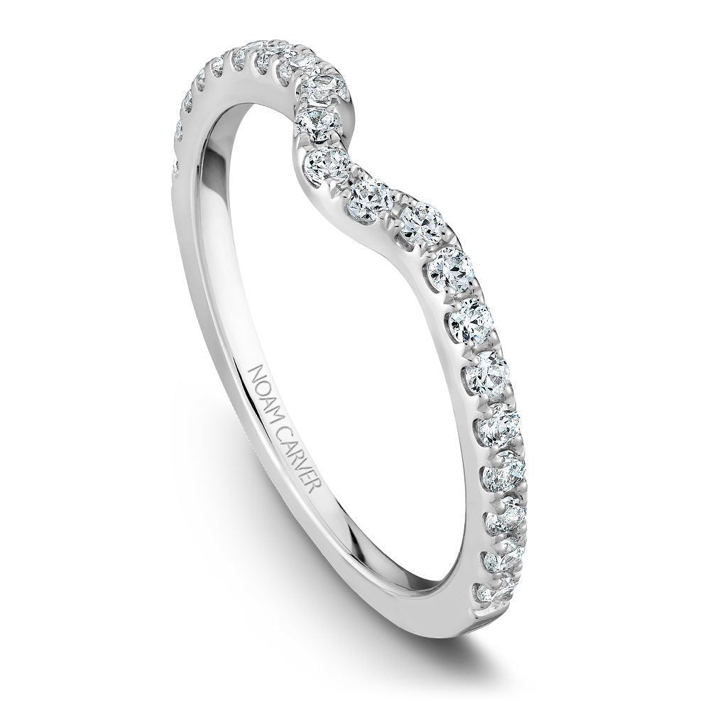 Noam Carver Customizable Engagement Ring & Wedding Band B002-01WM