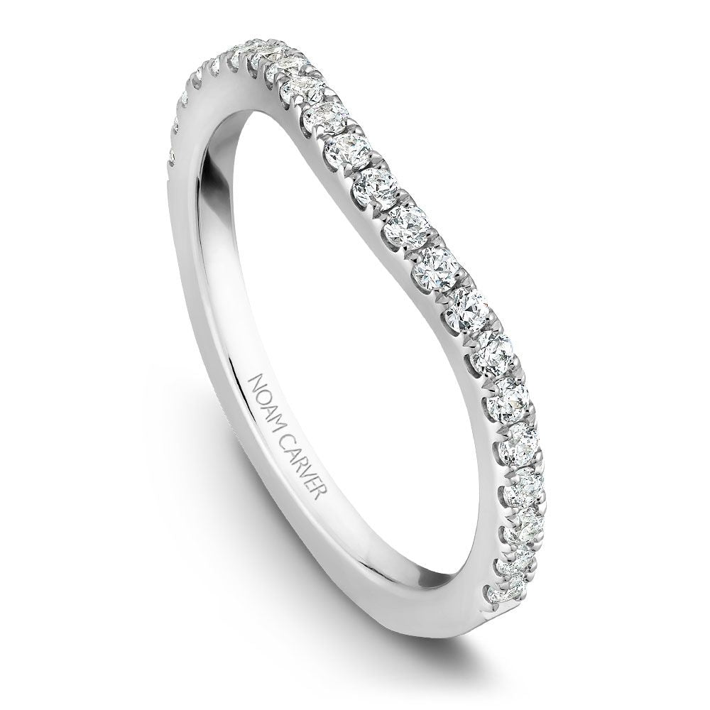 Noam Carver Customizable Engagement Ring & Wedding Band B002-03WM