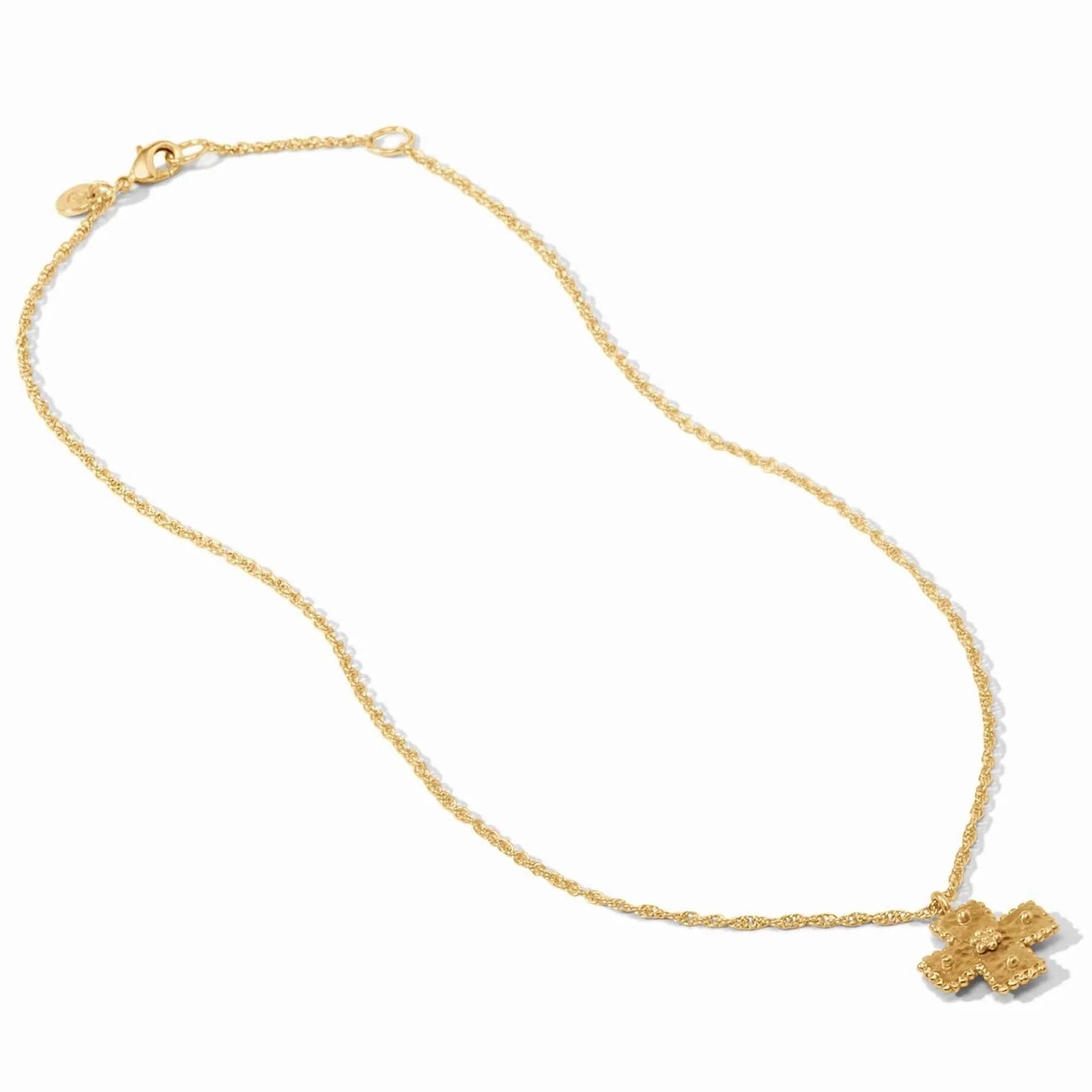 Julie Vos 24K Gold Plated Canterbury Delicate Pendant Necklace