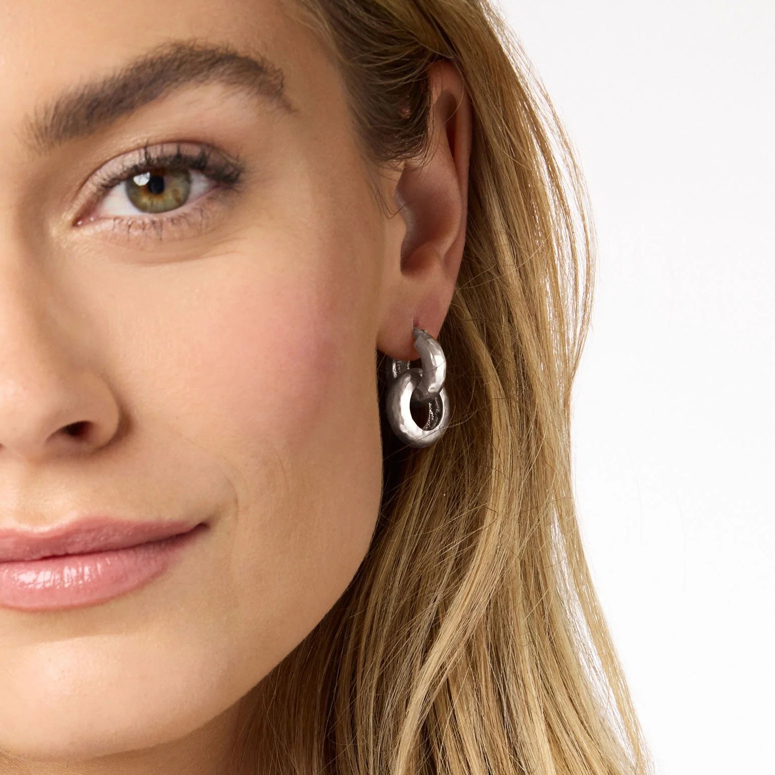 Julie Vos Catalina 2-In-1 Pure Silver Plate Drop Earrings