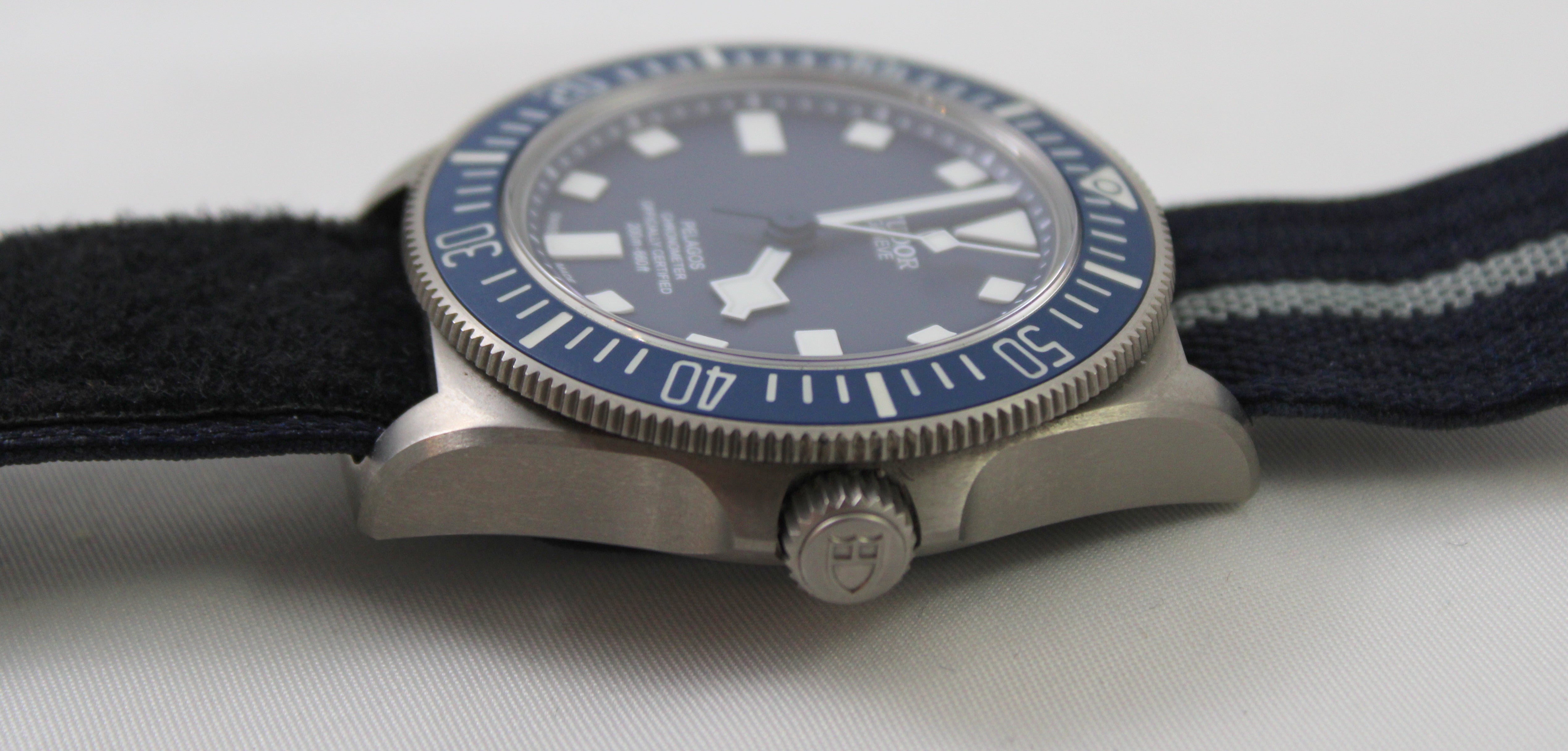 Estate Luxury Automatic 42mm Titanium Case Wristwatch w/Box