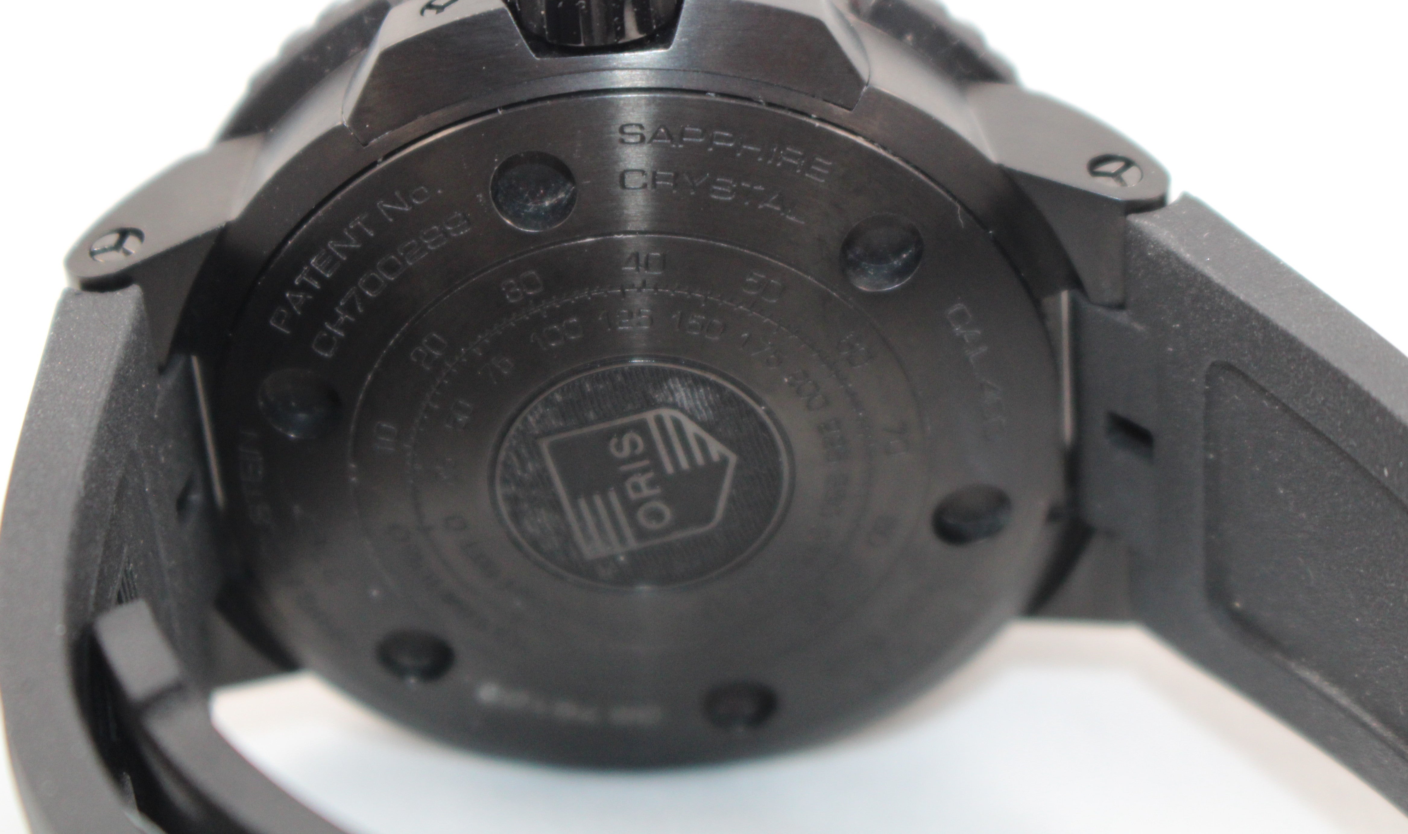 Oris AquisPro Date Automatic Calibre 400 49.5mm Black Titanium Case 1000M WR Wristwatch