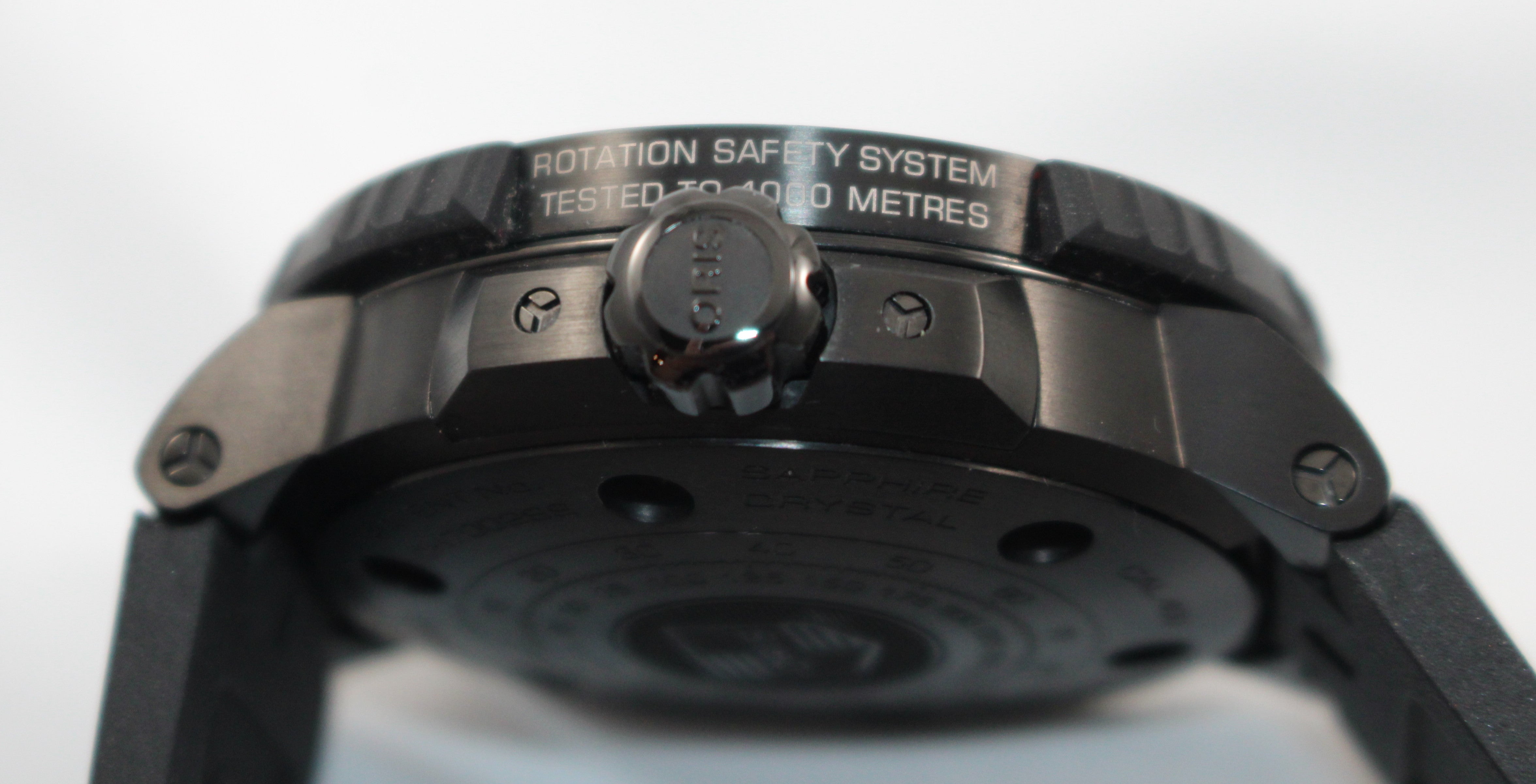 Oris AquisPro Date Automatic Calibre 400 49.5mm Black Titanium Case 1000M WR Wristwatch