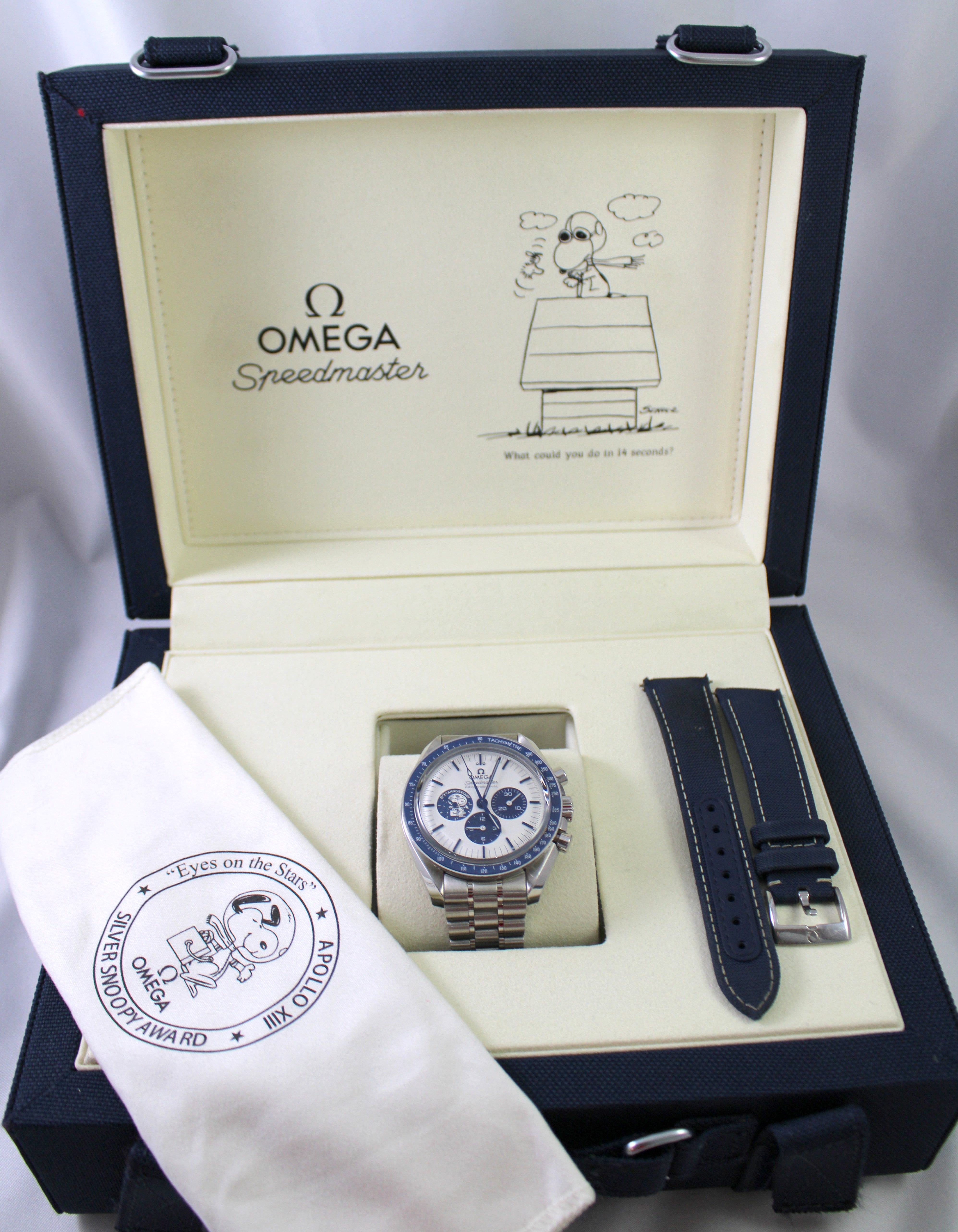 Omega Speedmaster Anniversary Series "Silver Snoopy Award" 42mm Watch