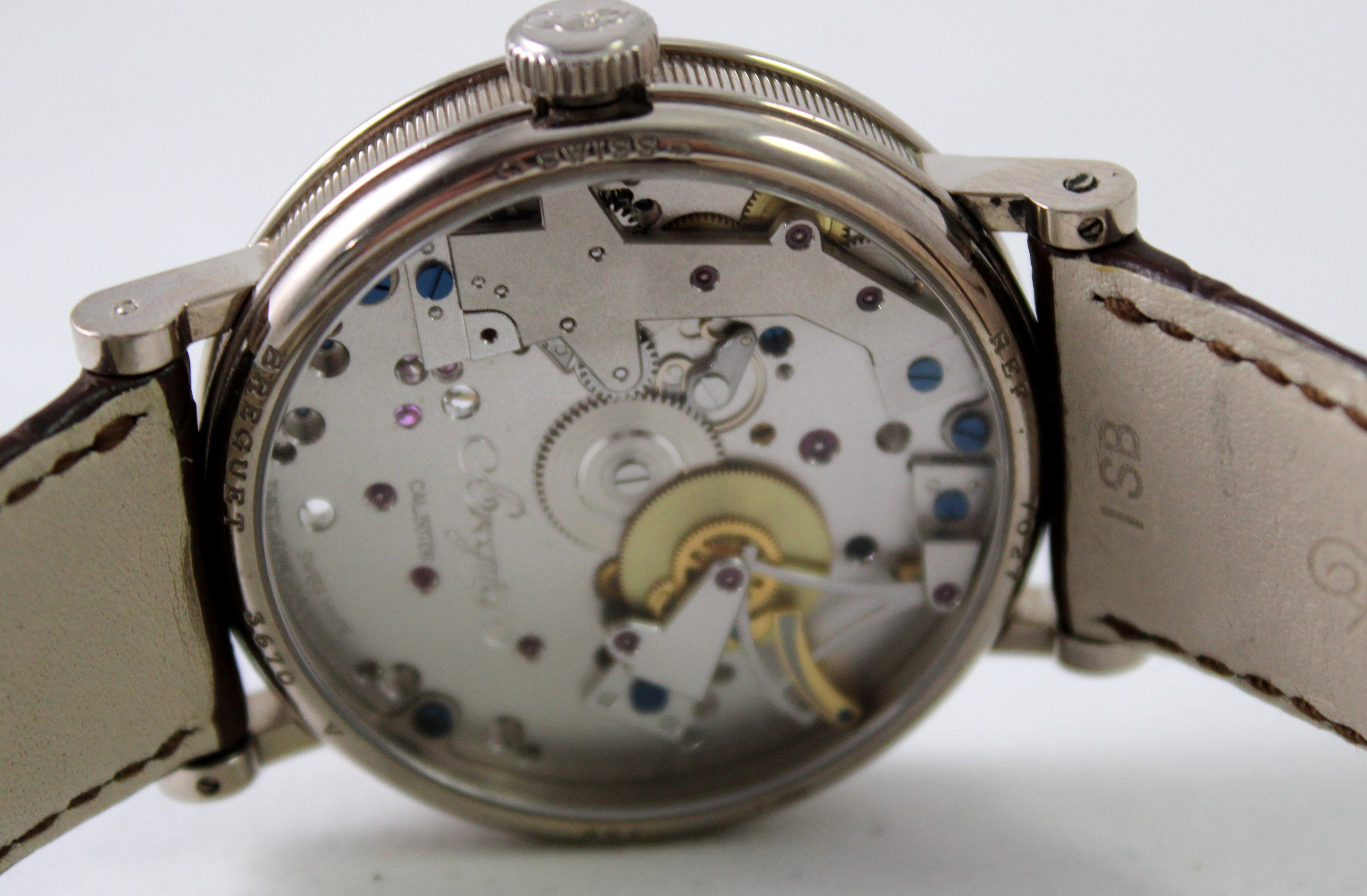 Breguet Tradition Ref. 7027 Manual Wind 38mm 18K White Gold Wristwatch