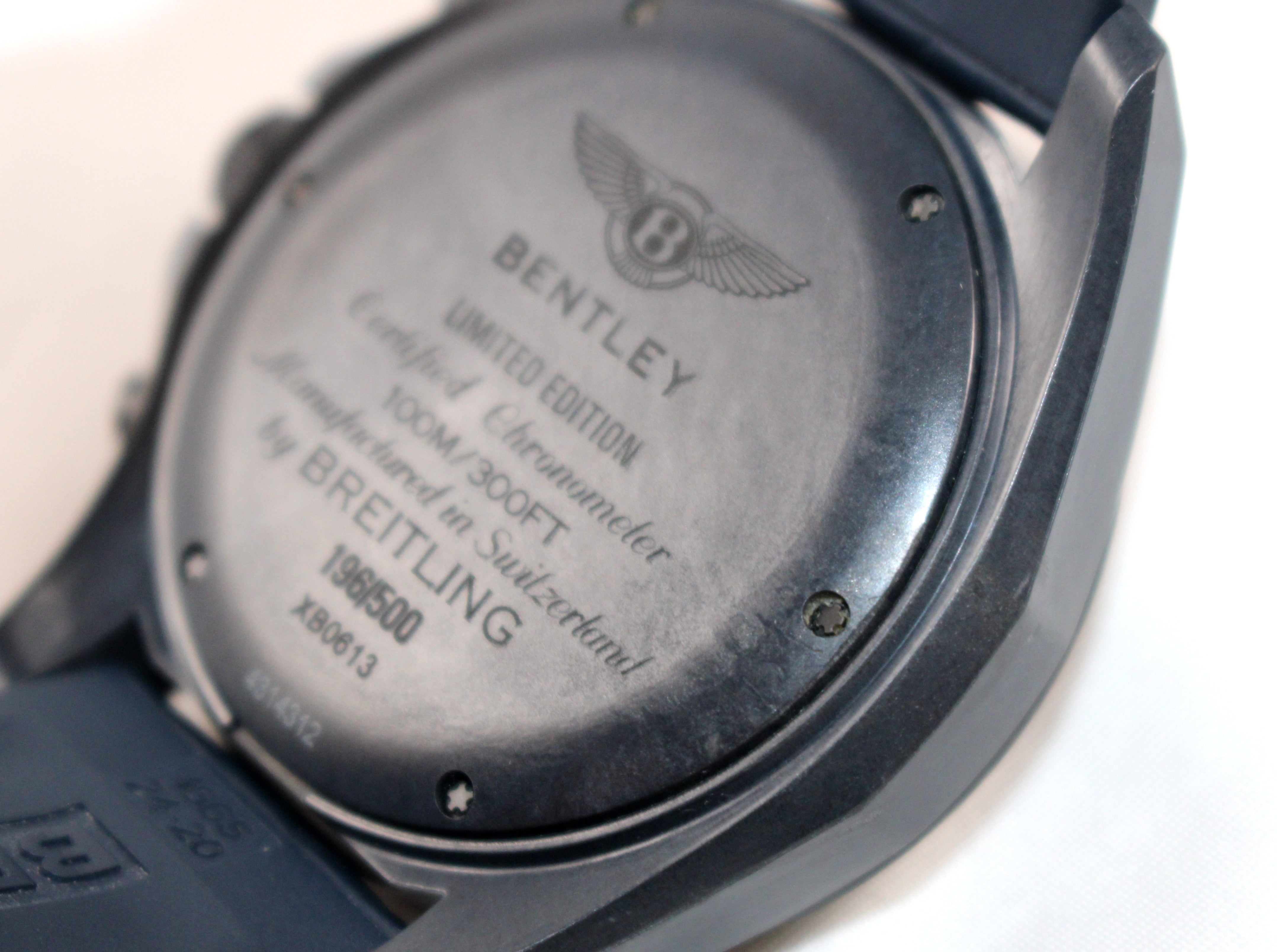 2018 Breitling for Bentley GT Dark Sapphire Edition Ref. XB0613C/C984 Automatic Watch with Box and Papers