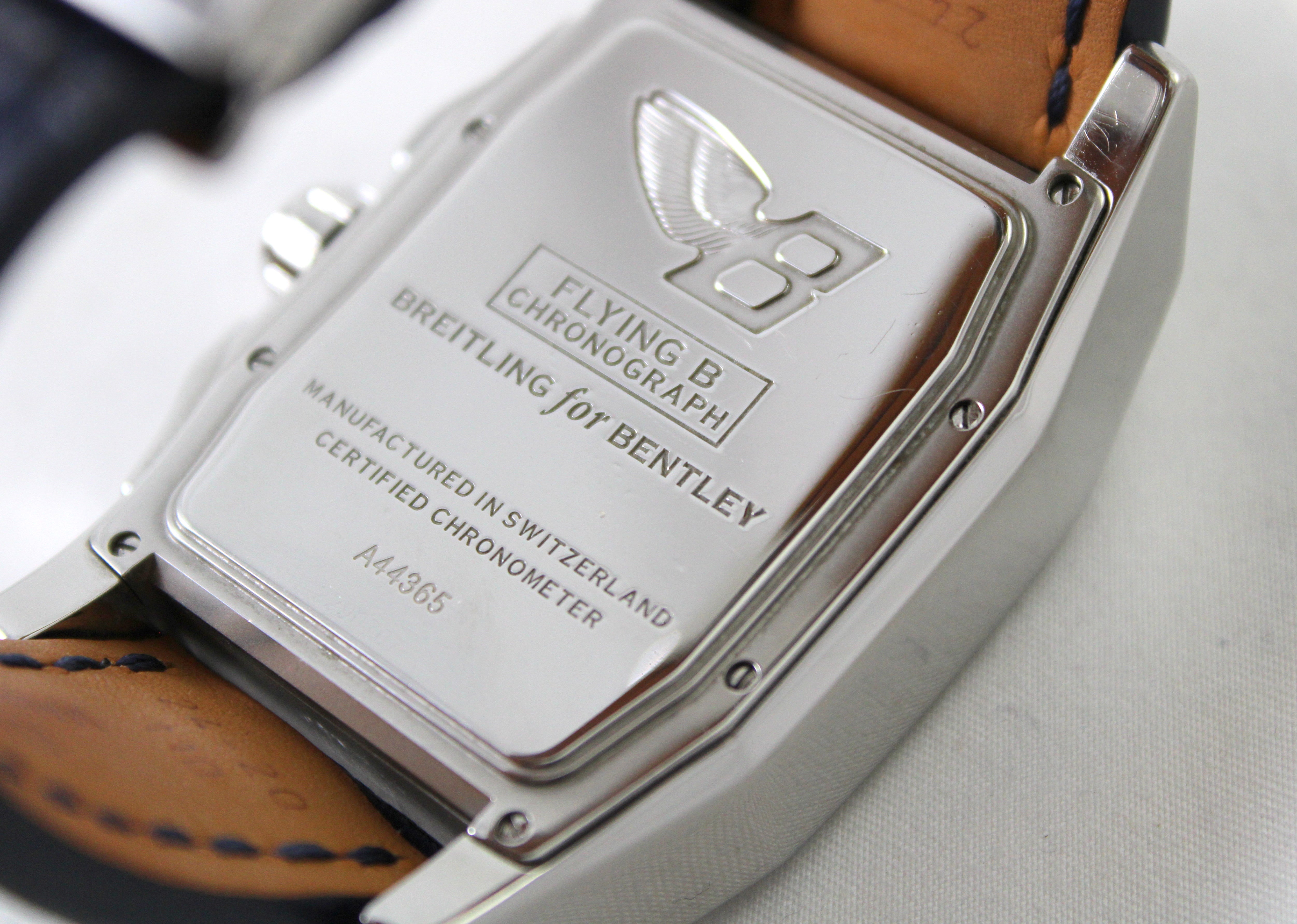 Breitling for Bentley Flying B Chronograph Automatic A44365 Stainless Wristwatch