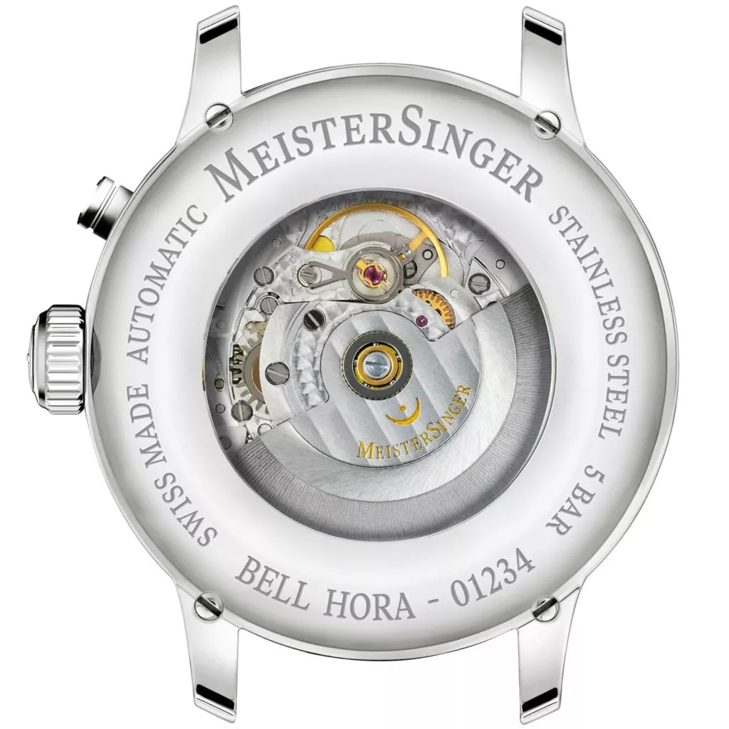 MeisterSinger Bell Hora Natural Ivory 43mm Ref. BHO913
