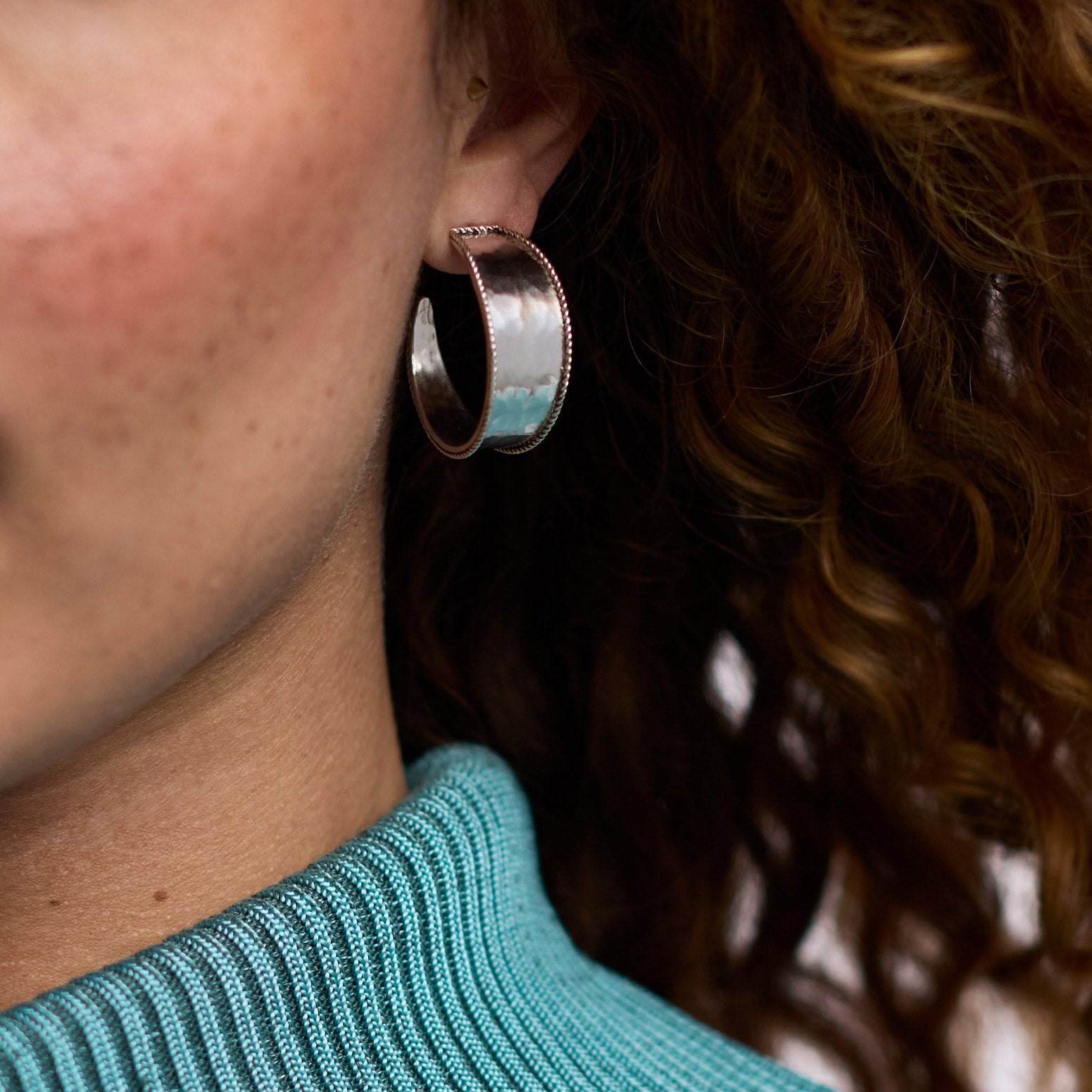 Julie Vos Savoy Silver Plated Small Hoop Earrings