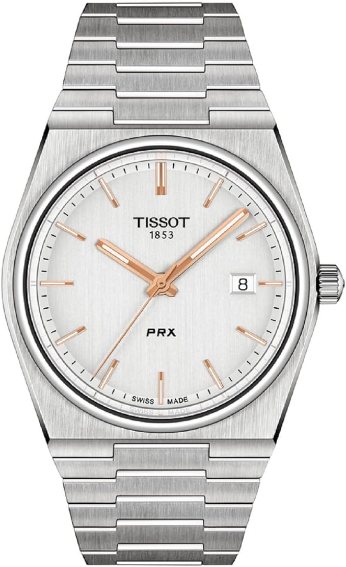 Tissot PRX T-Classic Quartz Silver Dial Stainless Watch T137.410.11.031.00