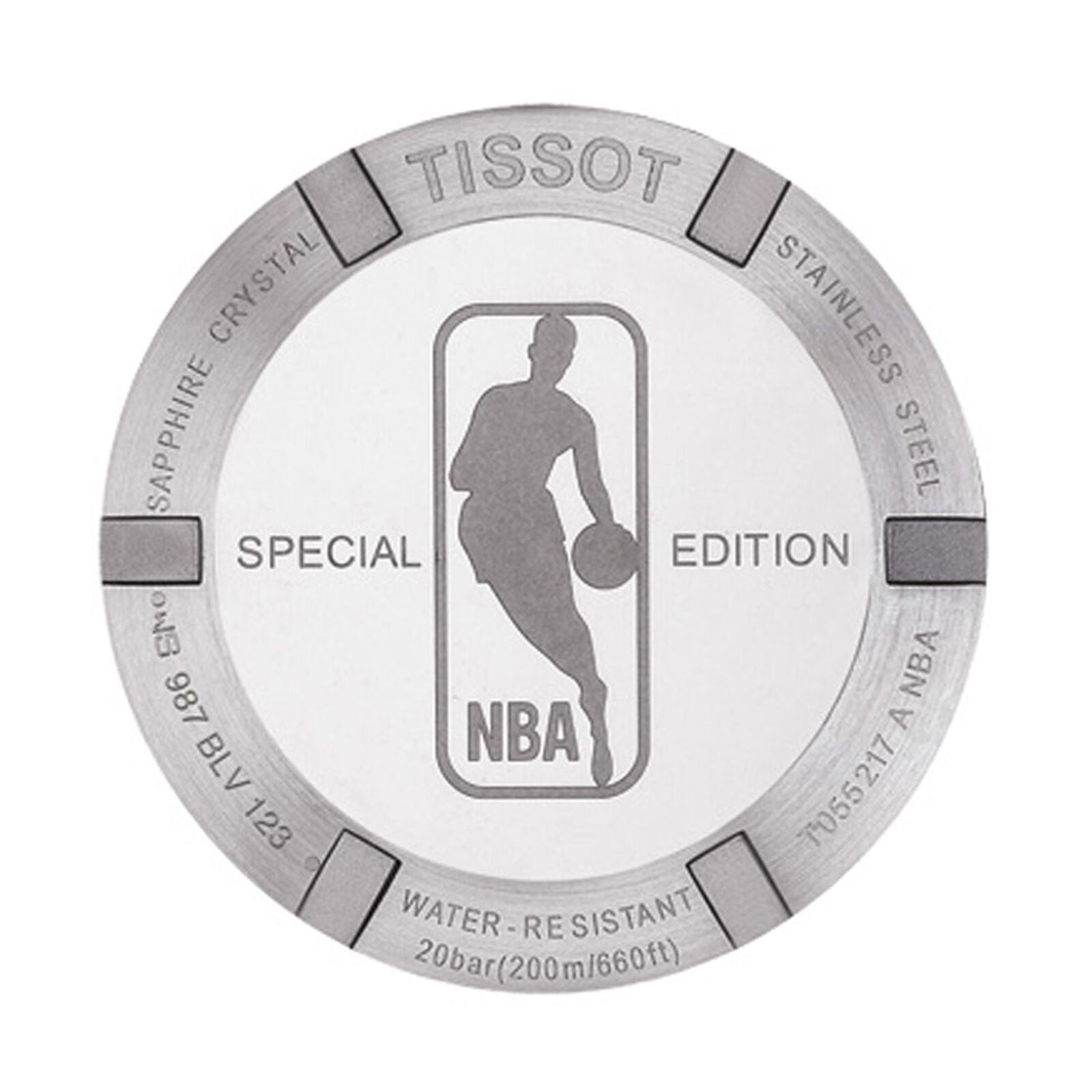 Tissot PRC 200 NBA Special Edition Quartz Chronograph Stainless Ladies Watch T055.217.11.017.00