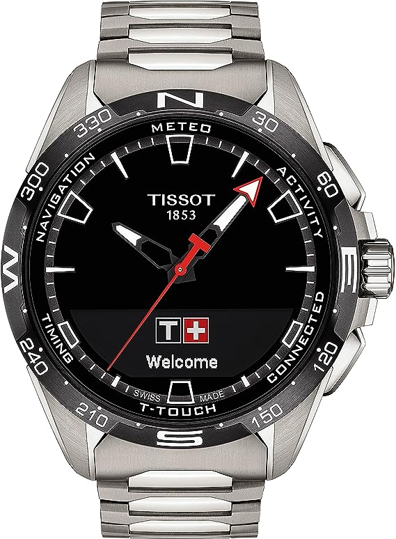 Tissot T-Touch Connect Solar Powered Titanium Case Watch T121.420.44.051.00