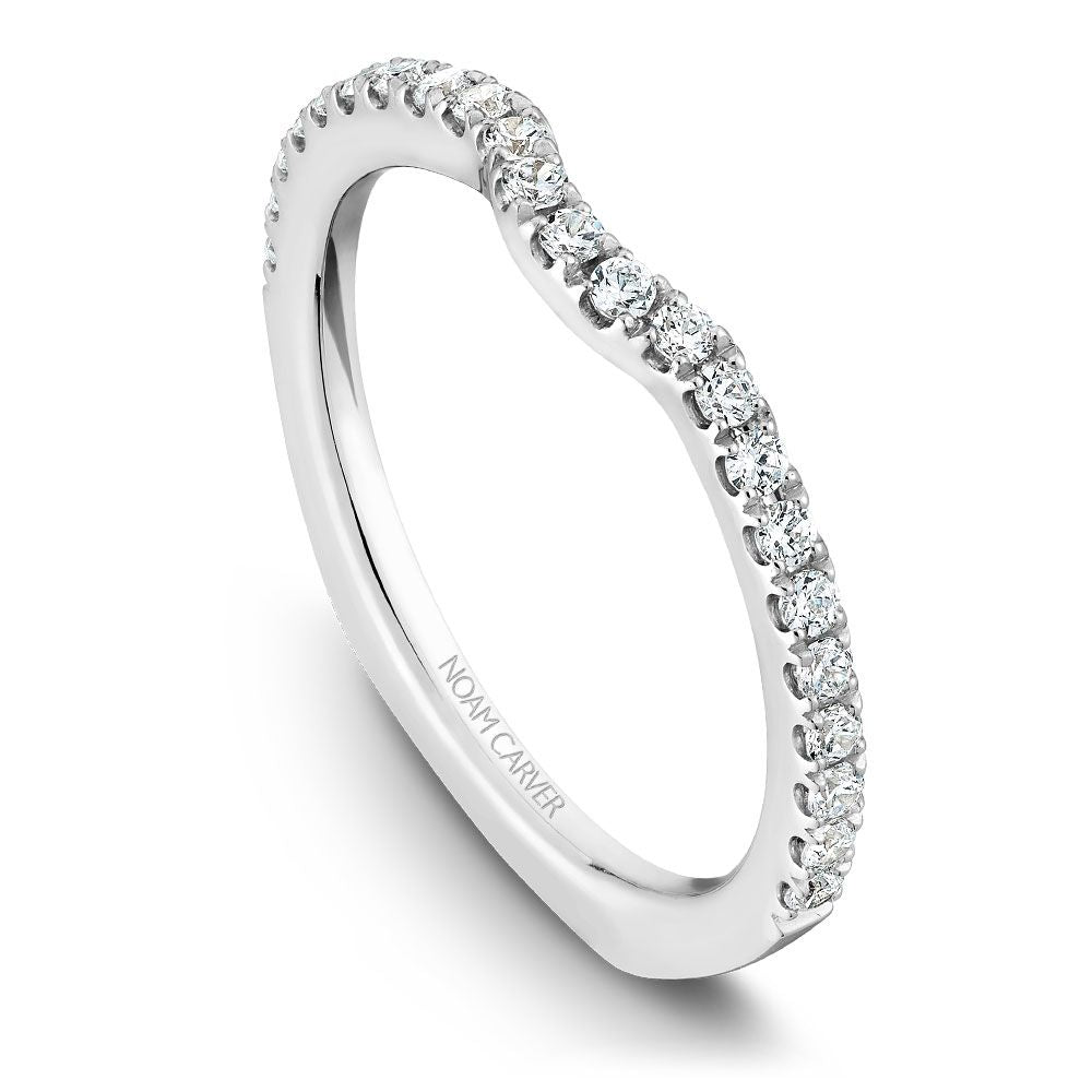 Noam Carver Customizable Engagement Ring & Wedding Band B001-01WM