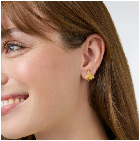 Julie Vos Bee Stud Earrings