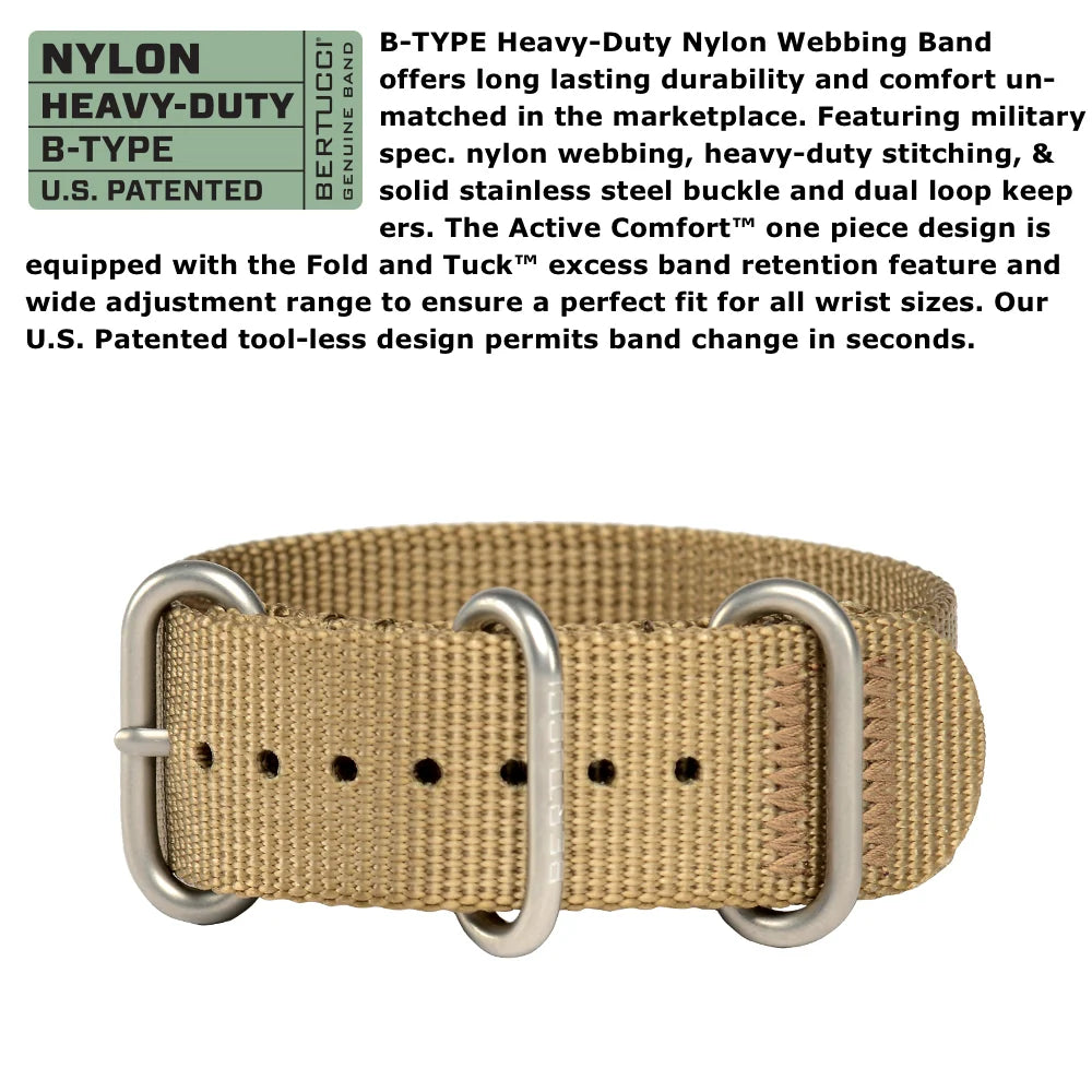 Bertucci DX3 Field Patrol Khaki 40mm Ref. 11021