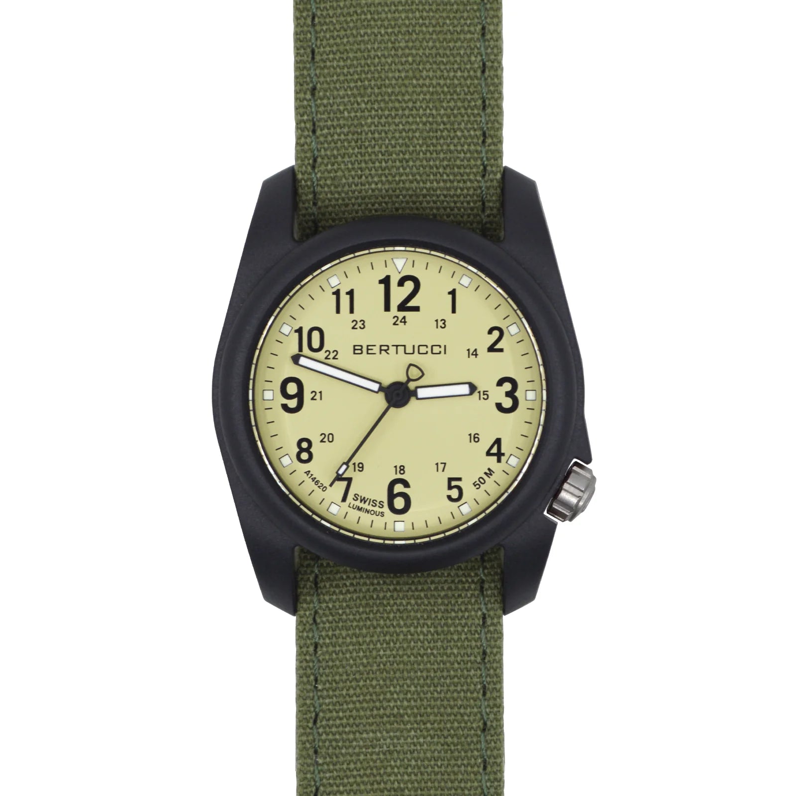 Bertucci DX3 Canvas Saguaro Evergreen 40mm Ref. 11093