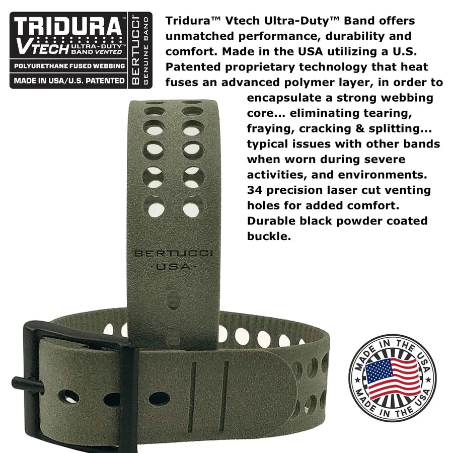 Bertucci A-2RA Retroform Black 40mm Ref. 11606