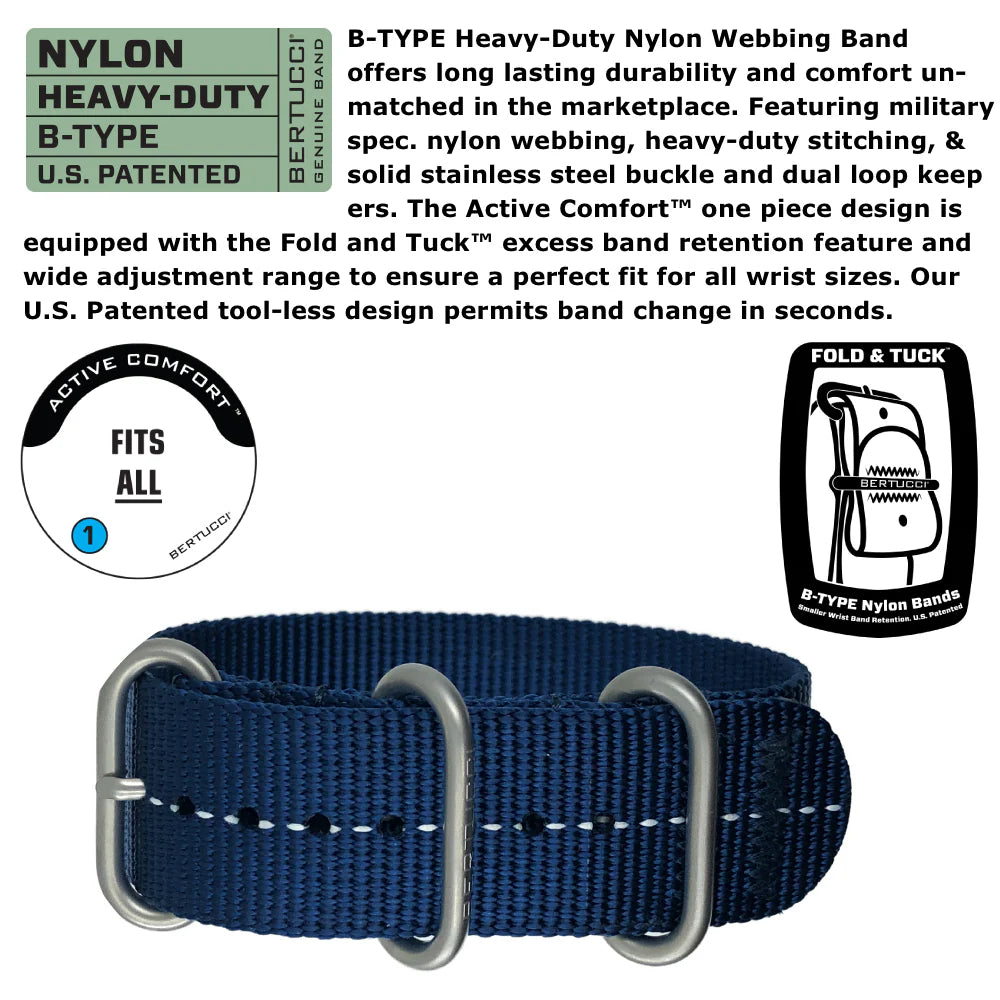 Bertucci DX3 Plus Cobalt Blue 40mm Ref. 11134