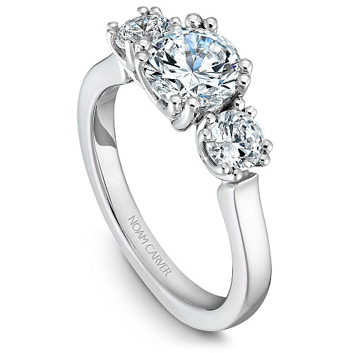 Noam Carver Customizable Engagement Ring & Wedding Band B001-07WM
