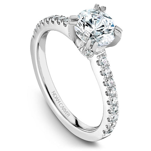 Noam Carver Customizable Engagement Ring & Wedding Band B002-01WM