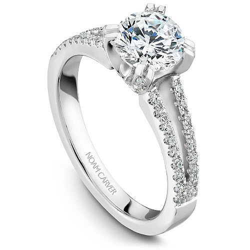 Noam Carver Customizable Engagement Ring & Wedding Band B002-03WM