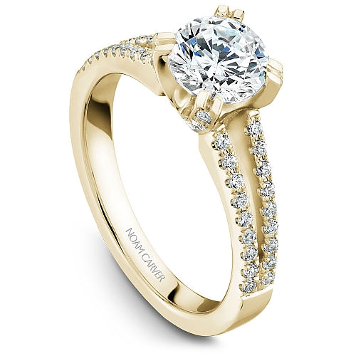 Noam Carver Customizable Engagement Ring & Wedding Band B002-03YM