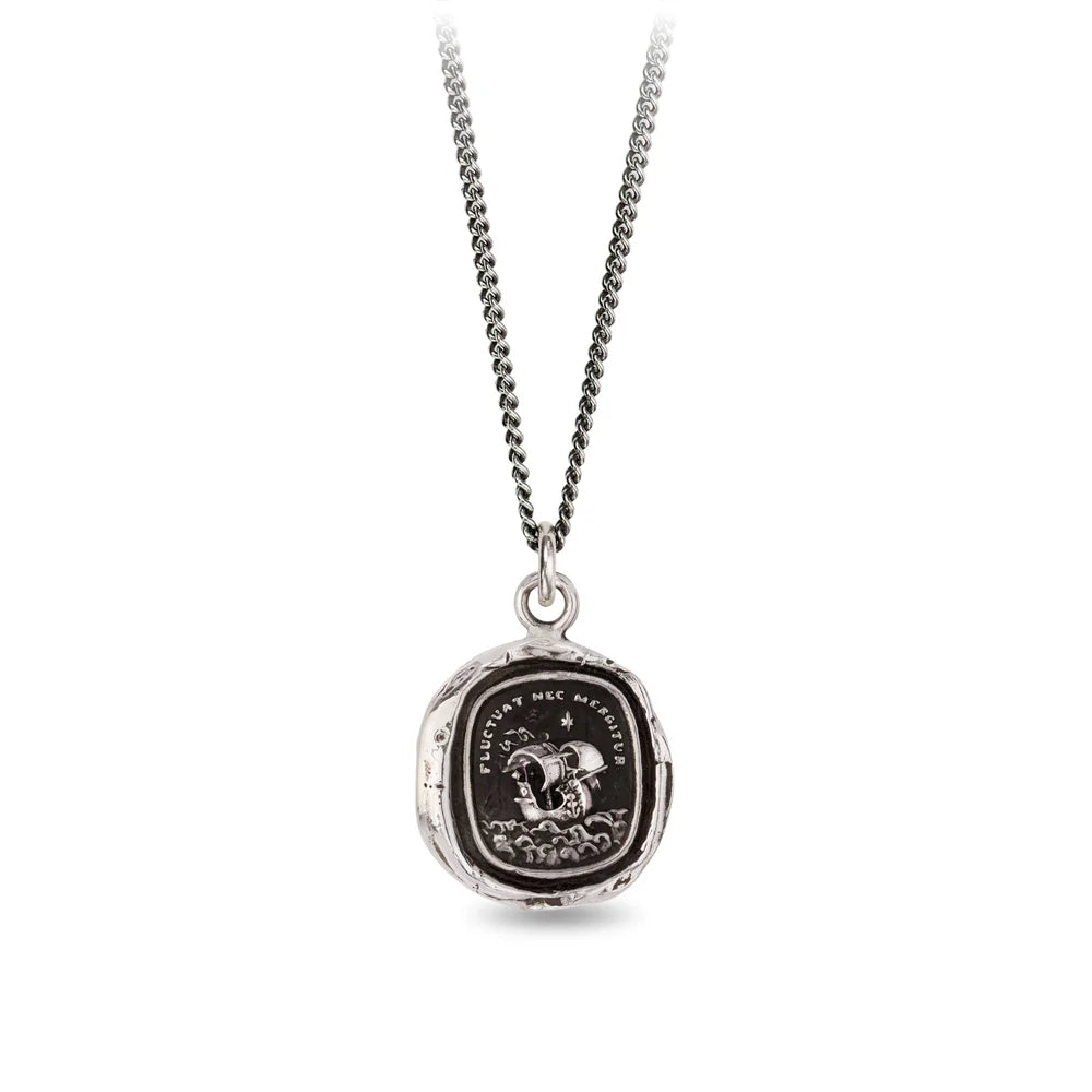 Pyrrha Sterling Silver "Strength & Resilience" Talisman Pendant Necklace