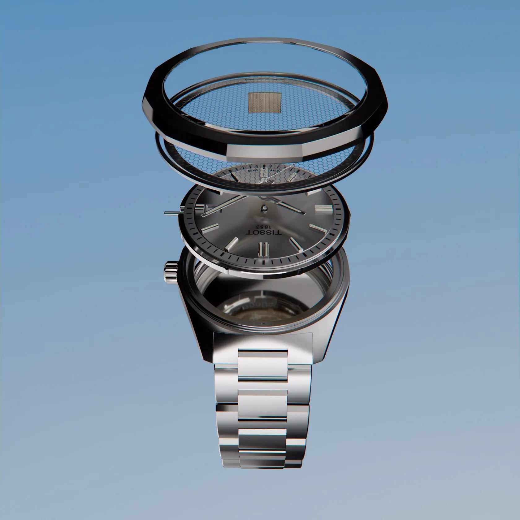 Tissot PRC 100 Solar Quartz 39mm Ref. T151.422.11.031.00