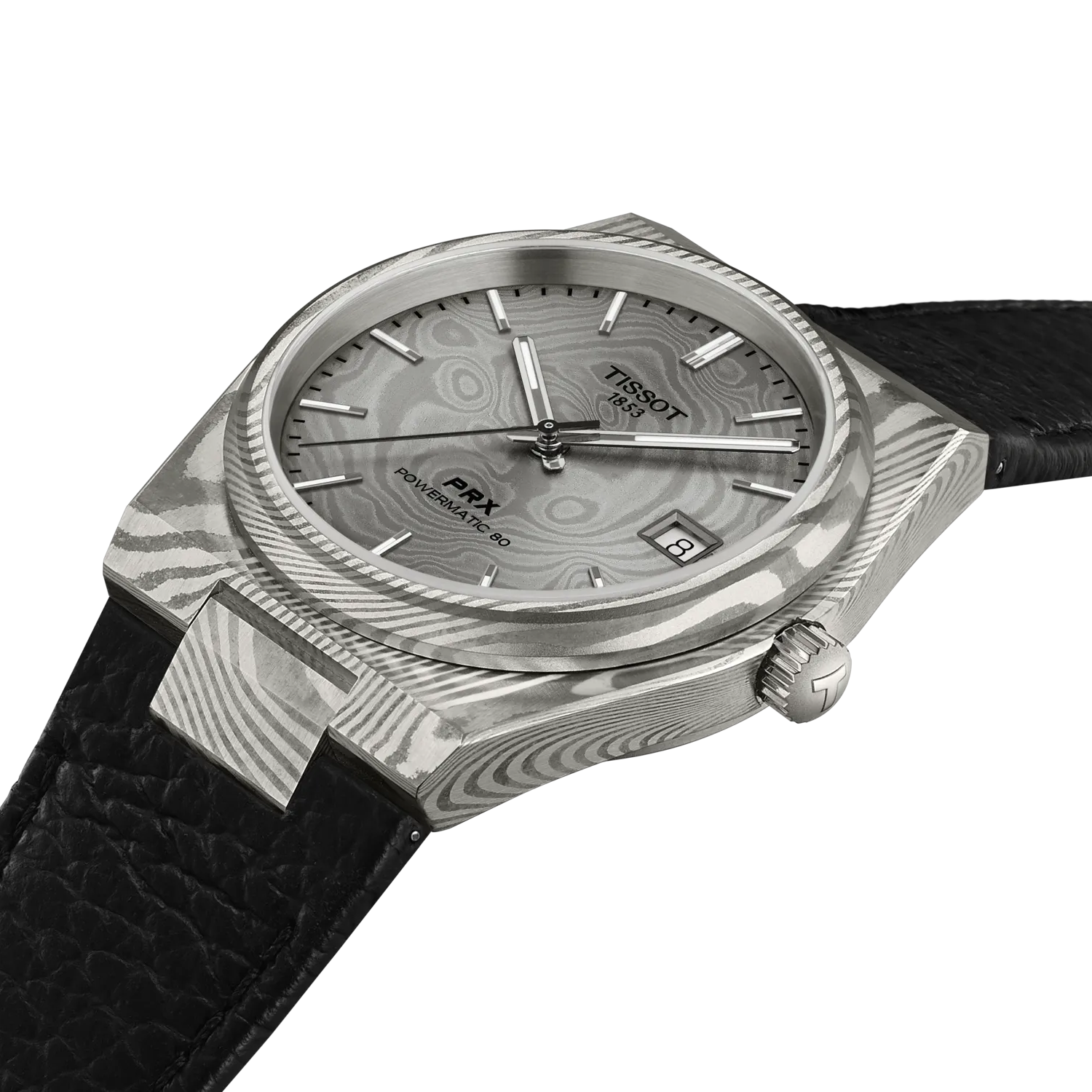 Tissot PRX Damascus Steel Automatic 38mm Ref. T137.807.96.081.00