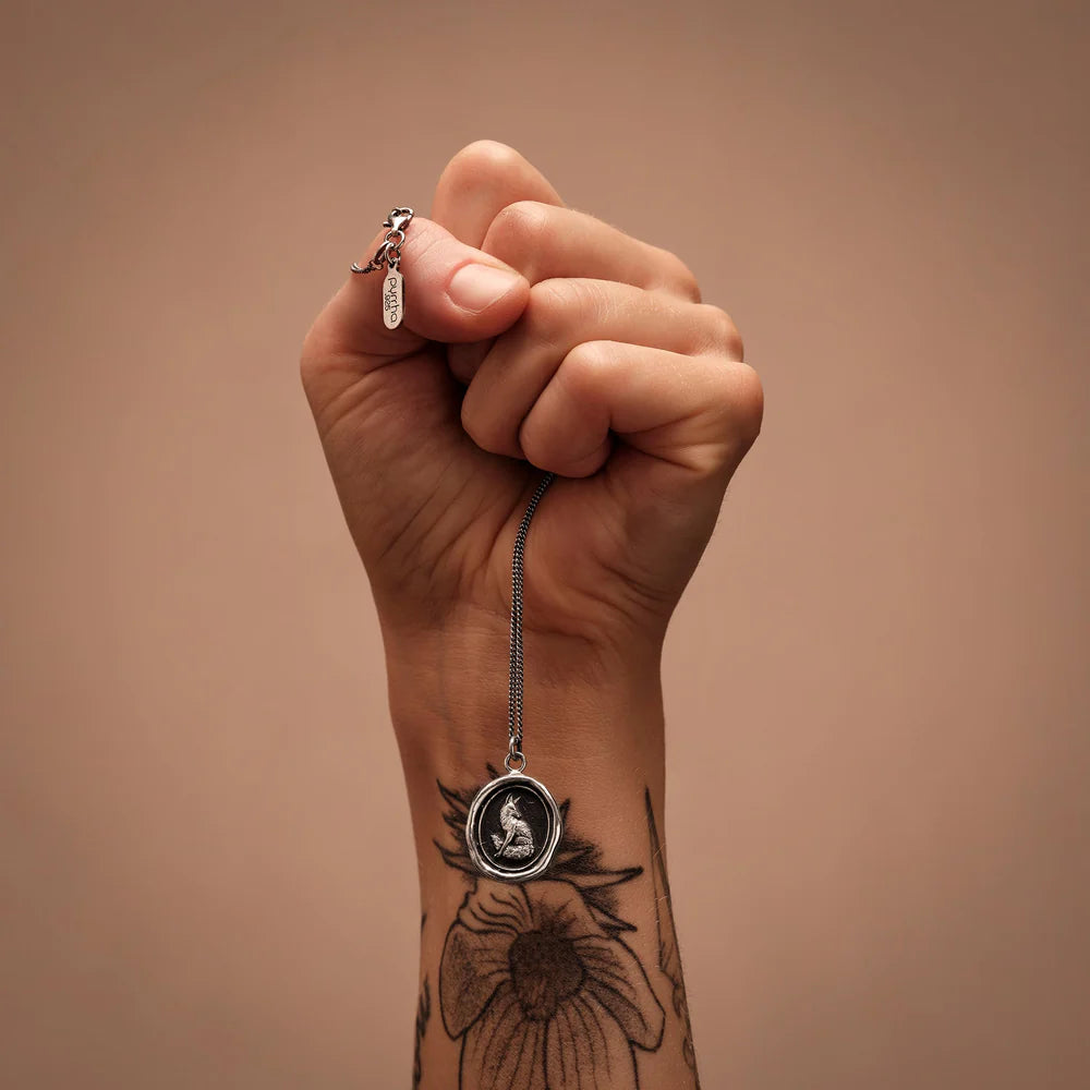 Pyrrha Sterling Silver "Trust In Yourself" Talisman Pendant Necklace
