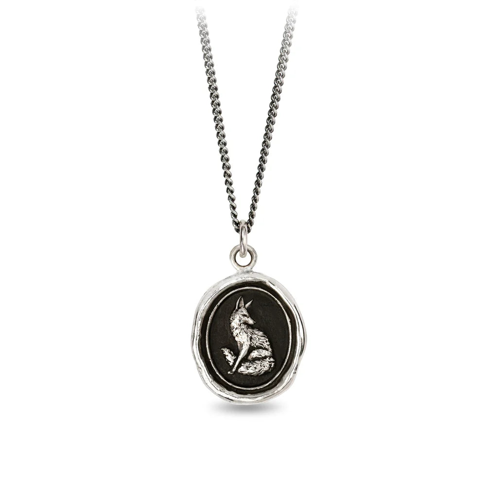 Pyrrha Sterling Silver "Trust In Yourself" Talisman Pendant Necklace