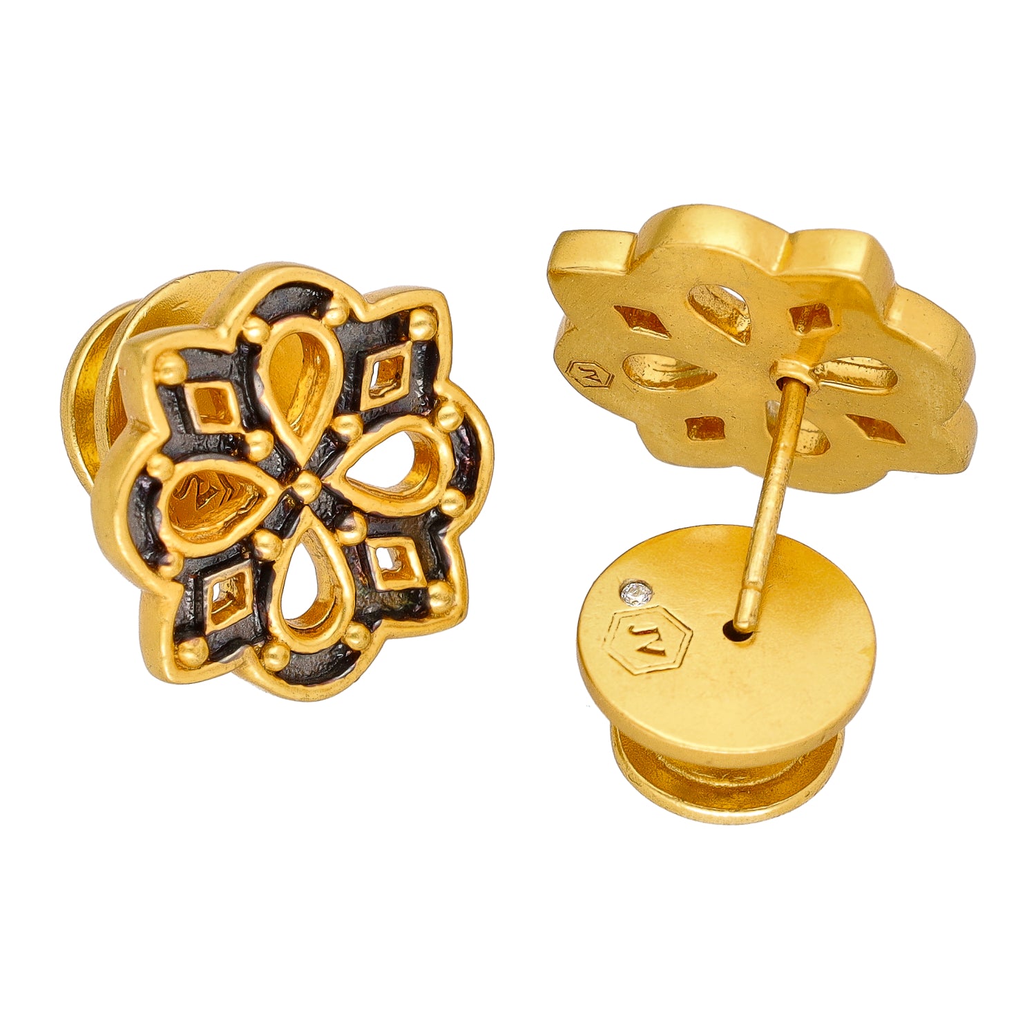 Julie Vos SoHo Collection Quatrefoil Stud Earrings