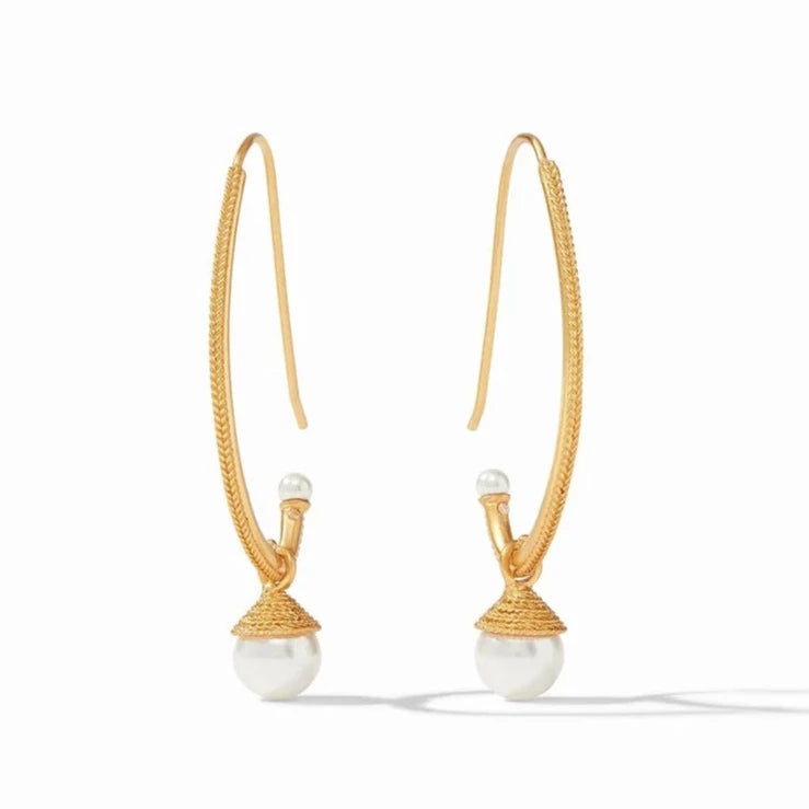 Julie Vos Windsor Collection Pearl Statement Earrings
